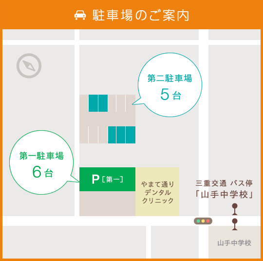 駐車場のご案内